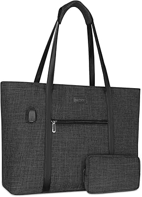 Sac de transport usb pour ordinateur portable mosiso pour femme, organisateur de voyage