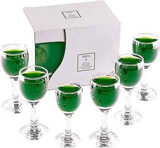 Ensemble de verres cordiaux the bay box ensemble de 6 pièces pour liqueur