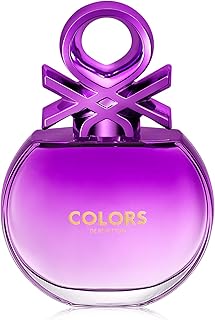 United colors of benetton colors purple pour femme eau de toilette, 80 ml