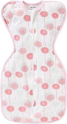 Lange d'emmaillotage pour nouveau-né 100 % mousseline de coton, sac de couchage réglable