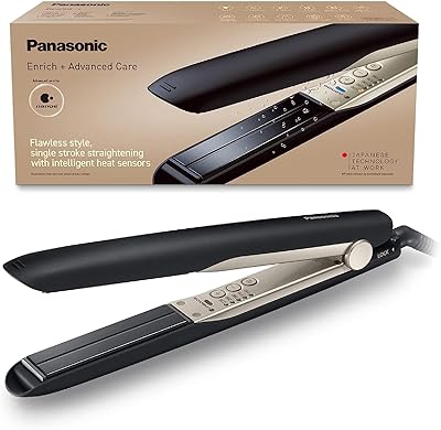 Panasonic eh-hs0e nano lisseur pour un style impeccable, lissage en une seule touche