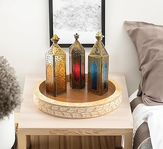 Souk designs ensemble de lanternes arabes à thé de style marocain pour la décoration