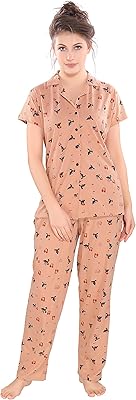 Ensemble pyjama en coton pour femme, ensemble pyjama en coton, ensemble de vêtements