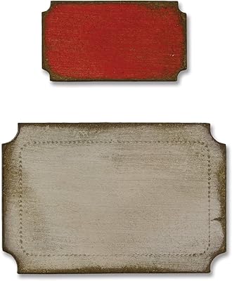 Sizzix 657216 ensemble de gabarits magnétiques movers & shapers - 2 jeux, petit