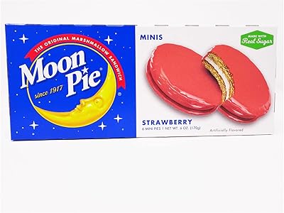 Moon pie minis - fraise (110 calories) 6 ct.