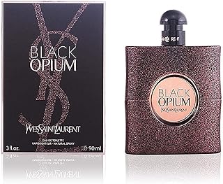 Black opium d'yves saint laurent pour femme - eau de toilette, 90 ml