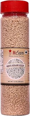 Graines de sésame blanc maxam (200 grammes)