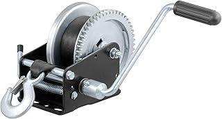 Treuil de remorque manuel curt 29438, capacité de 2 lb, poignée de 8"