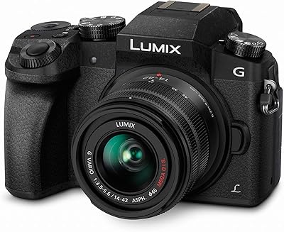 Appareil photo numérique panasonic lumix g7 4k avec objectif g vario