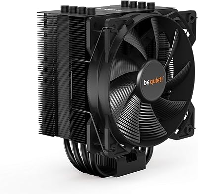 Refroidisseur de processeur b quiet purerock 2 noir, ventilateur pwd de 120 mm