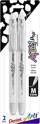 Stylo gel pastel pentel arts - milky pop - médium 0,8 mm, encre