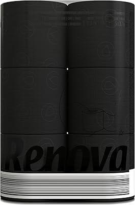 Papier toilette noir renova de black label