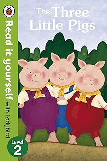 Les trois petits cochons - lisez-le vous-même avec ladybird : niveau 2