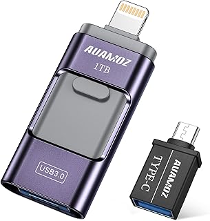 Clé usb externe omoz 1 to pour iphone, ipad et ordinateur android