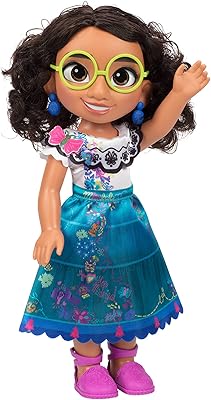 Poupée mannequin articulée disney encanto de 14 pouces avec lunettes et chaussures