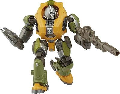 Figurine transformers series 80 deluxe class bumblebee brown de toys studio