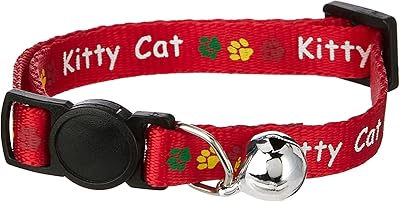 Collier pour chat dovo en nylon de couleurs mélangées - 20 cm-30 cm/10