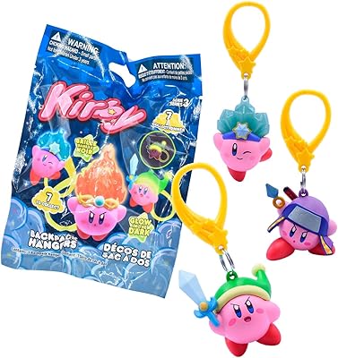 Just toys llc kirby glow in the dark cintre pour sac