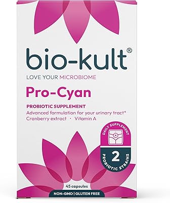 Bio-cult pro cyan 45 capsules probiotique pour femme cibler les voies urinaires