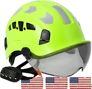 Casque de construction olamgs avec visière chapeau rigide approuvé par l'osha