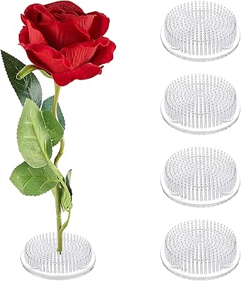 Vase à fleurs en plastique de grenouille de fleur, vase à fleurs rond
