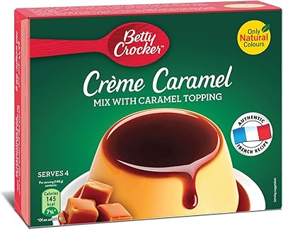 Crème au caramel betty crocker avec garniture au caramel, 69 g, dessert rapide et facile, pour 4 pièces. Toutes les catégories, tous les prix sur Diaytar