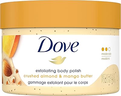 Gommage corporel exfoliant dove au beurre d'amande et de mangue - 310 ml