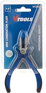V tools mini-pinces 4,5 pouces, pinces à ressort, pinces multifonctions avec coupe