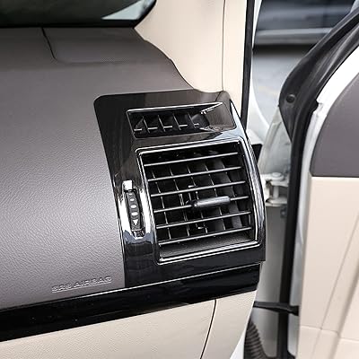Pour toyota land cruiser prado fj150 150 2018, garniture de climatiseur latéral avant