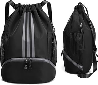 Sac à dos de sport étanche à cordon de serrage avec poches latérales pour hommes et femmes. Diaytar : L'excellence du service, la douceur des prix
