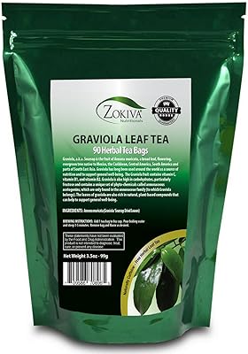 Thé graviola 90 sachets corossol - annona muricata - guanabana - qualité premium