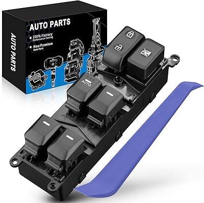 Szkaidag interrupteur de vitre électrique avant gauche côté conducteur 93570-1w155 convient pour :-kia