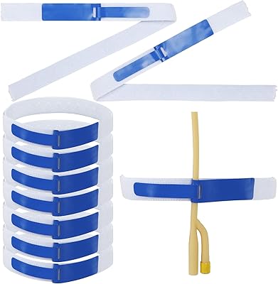 10 paquets de supports de cathéter foley antidérapants support de jambe d'urinoir fournitures