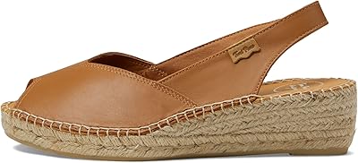 Espadrilles compensées bernia-b en cuir véritable pour femmes avec sangle élastique, blanc, moyen