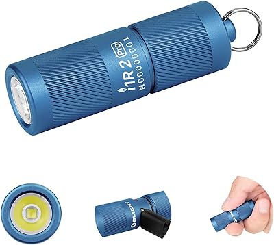O-lite i1r2 pro lampe de poche porte-clés edc 180 lumens rechargeable de type
