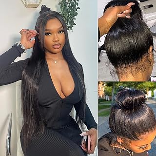Perruque full lace front wig 360 cheveux humains dentelle transparente hd