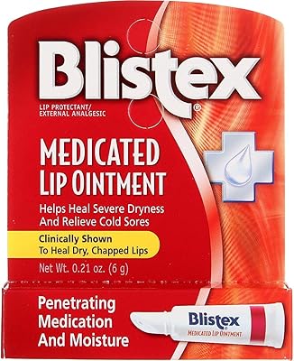 Baume à lèvres médicamenteux blistix, 6 g (paquet de 3)