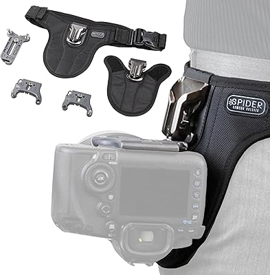 Spider holster spiderpro single camera system v2 kit de transport professionnel pour appareils