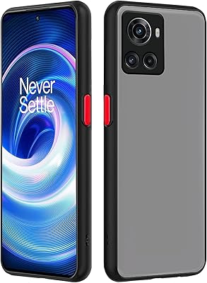 Coque arrière mazz pour oneplus 10r | dos hybride fumé protection complète