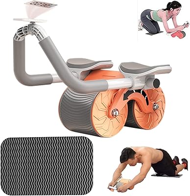 Roue à rouleaux abdominaux avec minuterie, nouvelle mise à niveau de la roue