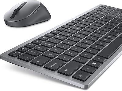 Haut-parleur bluetooth dell km7120w et clavier multi-appareils sans fil, qwerty - gris (arabe-anglais). Diaytar : L'e-commerce généraliste qui met le discount à l'honneur