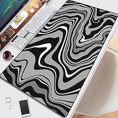 Grand tapis de souris de jeu pour ordinateur zxsh strata abstract
