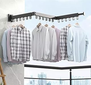 Cintre pliant tidoy, étendoir à vêtements rétractable pour la maison, corde à linge