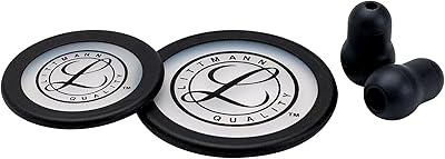 Kit de remplacement pour stéthoscope 3m littleman, classic iii, noir, 40016