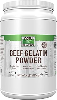 Poudre de gélatine de bœuf, épaississant naturel, source de protéines, 1,8 kg