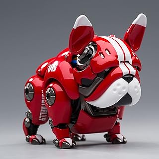 Figurine robot bouledogue yagis s de 61 pouces avec motif chiot monstre mécanique