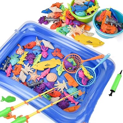 Jouets de piscine magnétiques am anna pour enfants 52 pièces