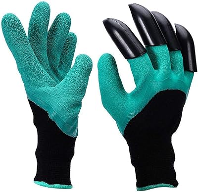 Gants de jardinage, gants de jardin avec griffes, gants imperméables, gants imperméables