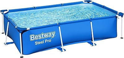 Piscine hors sol bestway steel pro, 2,59 m x 1,70 m x 61