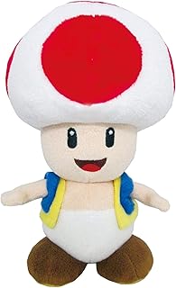 Little buddy 1417 super mario all star collection grenouille en peluche, multicolore, 7,5